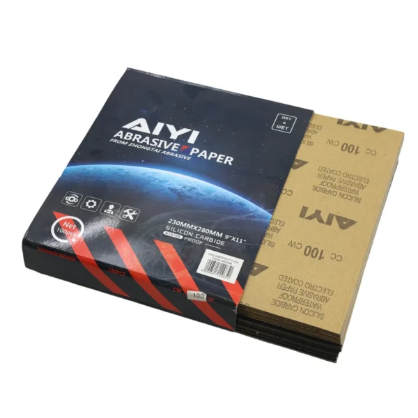 Sandpaper 9"*11" 100# AY112-085