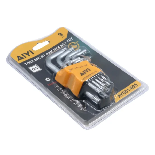 AIYI short Allen key star 9pcs AY001-095