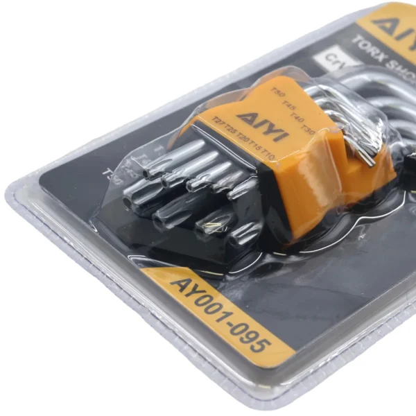AIYI short Allen key star 9pcs AY001-095