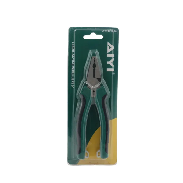 AIYI 6-Inch Combination Pliers - CRV Heavy-Duty Multi-Purpose Pliers AY142-014
