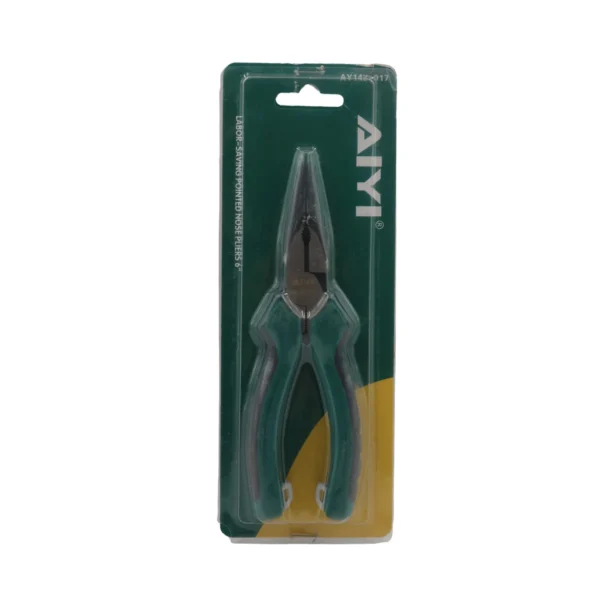 AIYI 6-Inch Long Nose Pliers, CRV Precision Needle Nose Pliers AY142-017