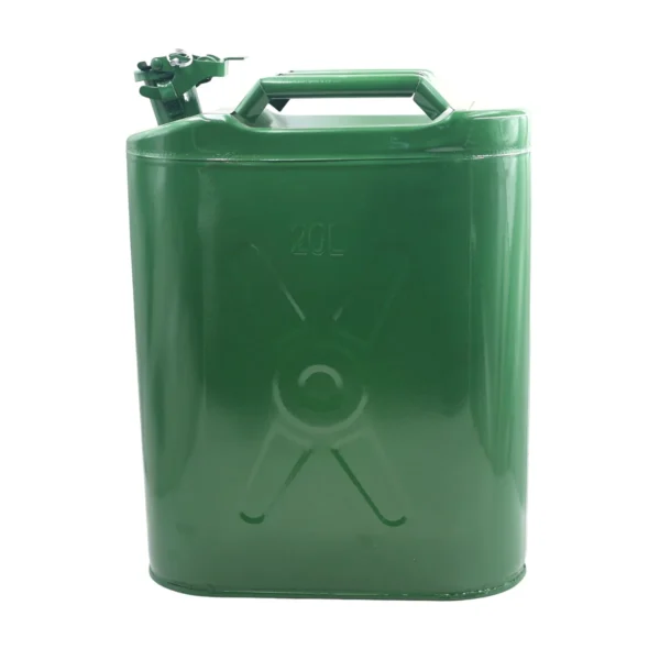 20L Metal Fuel Jerry Can, Portable Petrol & Diesel Storage Container AY001-745
