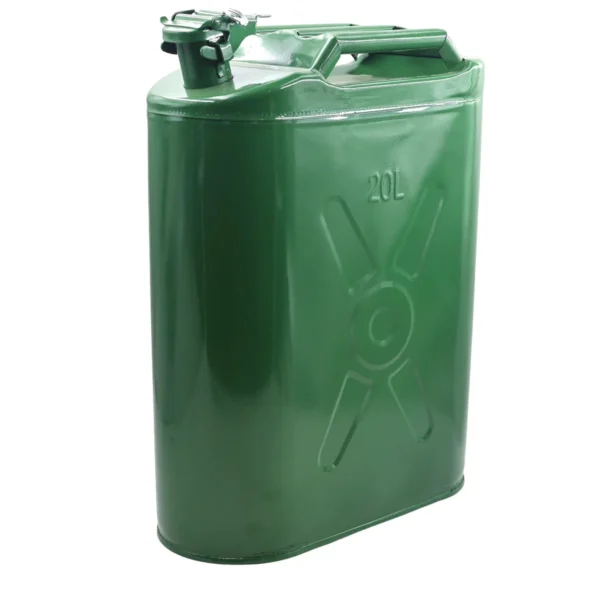20L Metal Fuel Jerry Can, Portable Petrol & Diesel Storage Container AY001-745