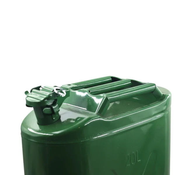 20L Metal Fuel Jerry Can, Portable Petrol & Diesel Storage Container AY001-745