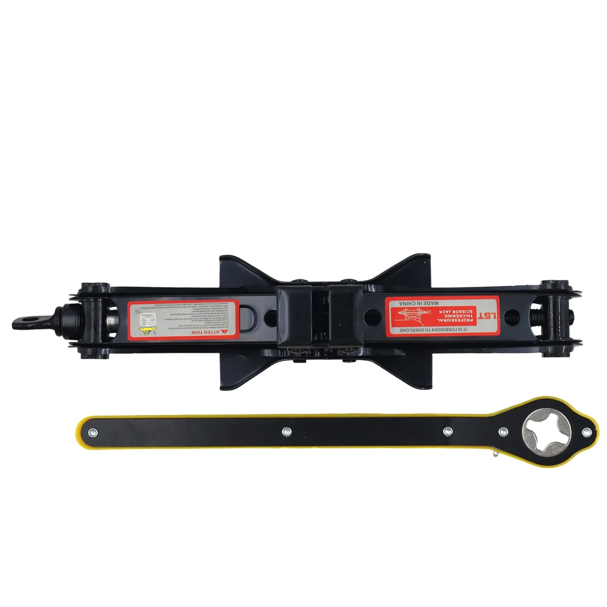 1.5 Ton Scissor Jack with Ratchet Handle AY033-036 - Image 4