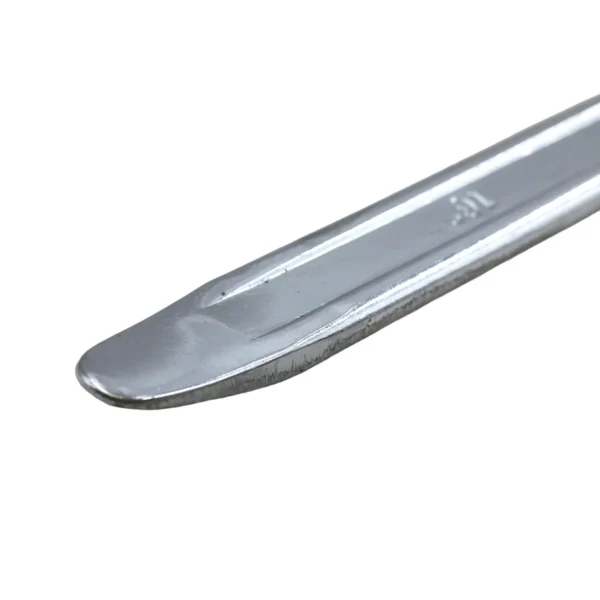 Silver flat pry plate 400mm 16" AY017-047
