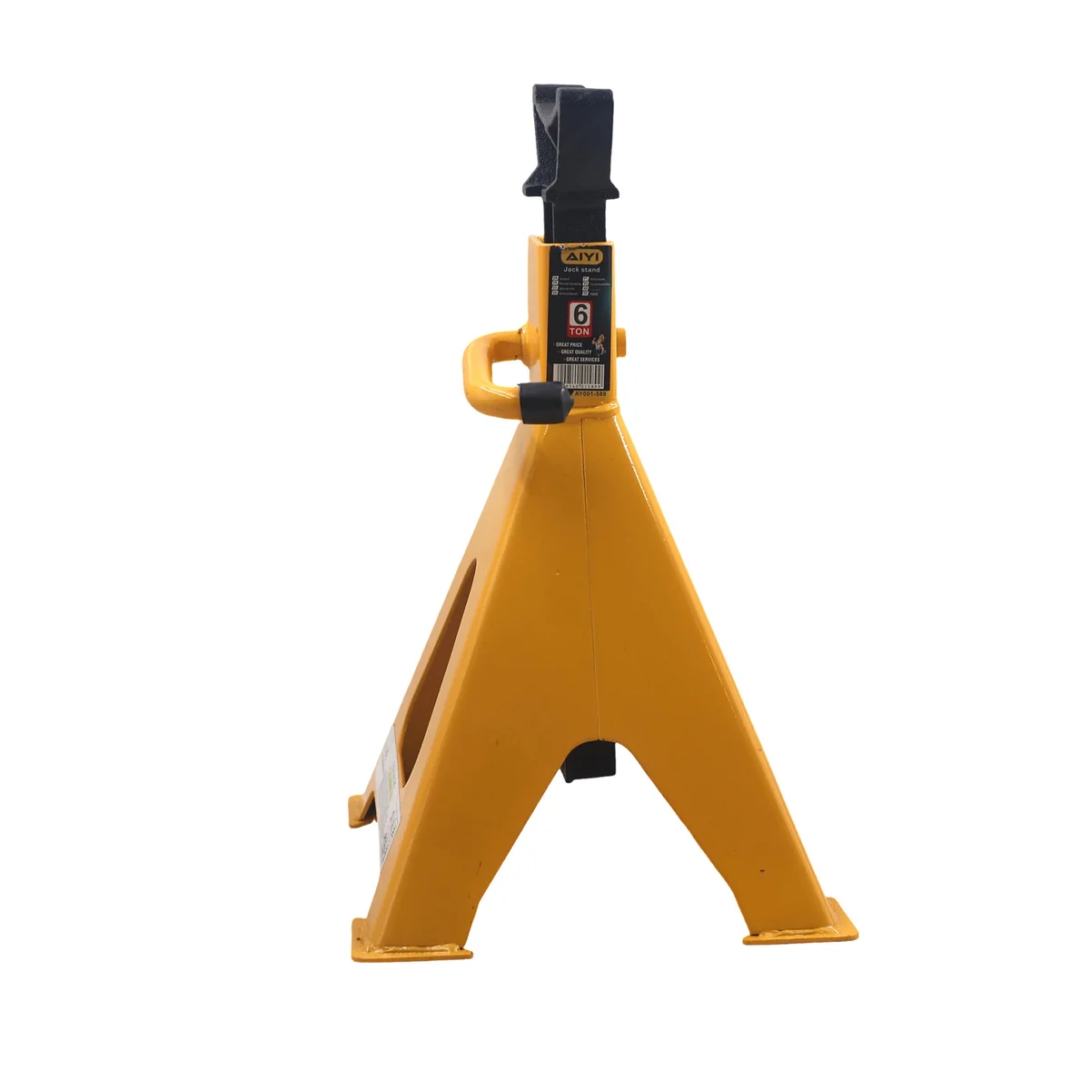 6 Ton Heavy Duty Jack Stand Set 1-Pair, Adjustable Car Support Stands AY001-589