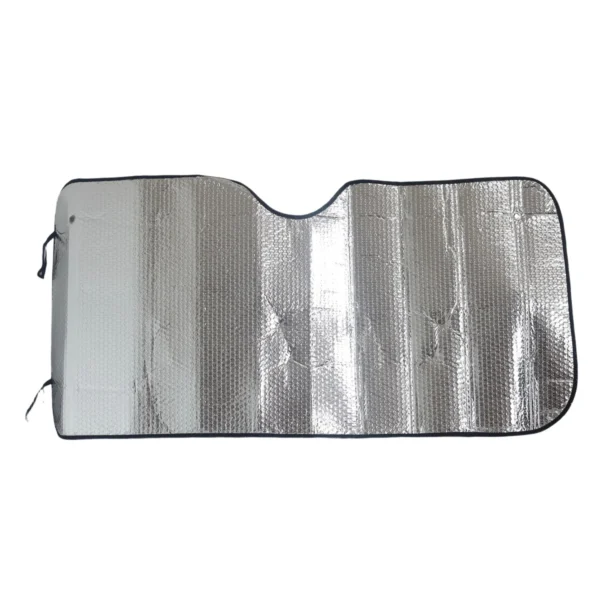 Car Windshield Sunshade 60 x 130cm Foldable Reflective Sun Shade with Suction Cups AY033-045