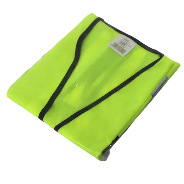 High Visibility Safety Vest XXL with Zipper Lime AY156-001