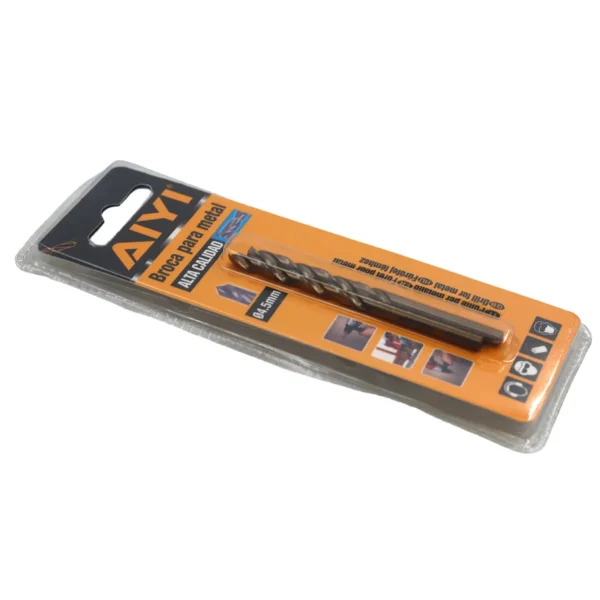 AIYI HSS Drill 2pcs 4.5mm AY198-006