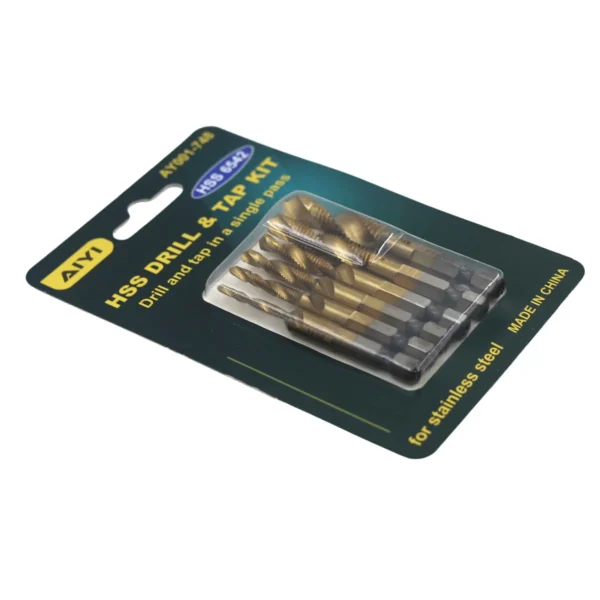 6PCS Composite tap drill bit 6542# AY001-748