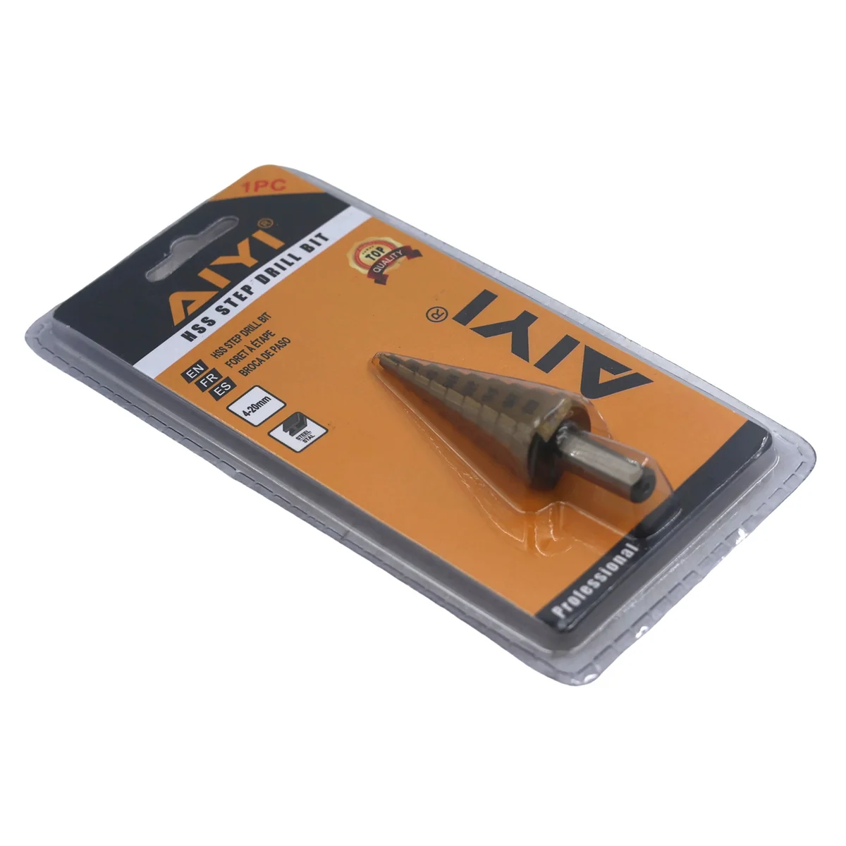 AIYI HSS Step Drill Bit 4-20mm AY025-098 - Image 2