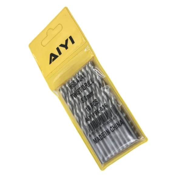 Hss drill bit 10pcs 5.0mm AY198-036