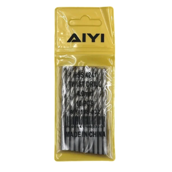 Hss drill bit 10pcs 4.0mm AY198-032