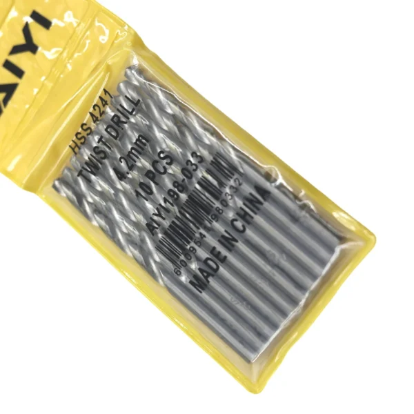 Hss drill bit 10pcs 4.2mm AY198-033