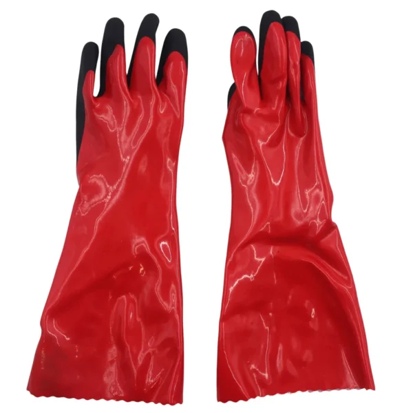 AIYI 5-Pair Long Cuff PVC Gloves with TC Lining AY381-009