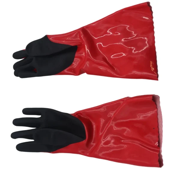 AIYI 5-Pair Long Cuff PVC Gloves with TC Lining AY381-009