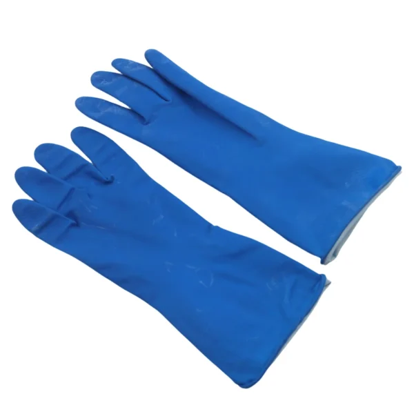 AIYI 5-Pair Household Latex Cleaning Gloves Flock Lined Size M AY003-069