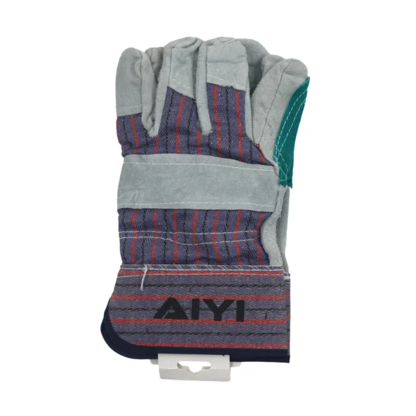 AIYI 5-Pair Heavy-Duty Split Leather Work Gloves AY291-001