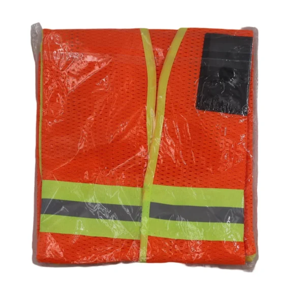 High Visibility Mesh Safety Vest Reflective Work Vest XXL Orange AY156-024