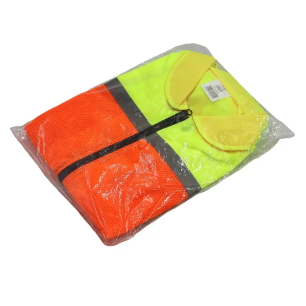 High Visibility Reflective Jacket L with Zipper AY156-015