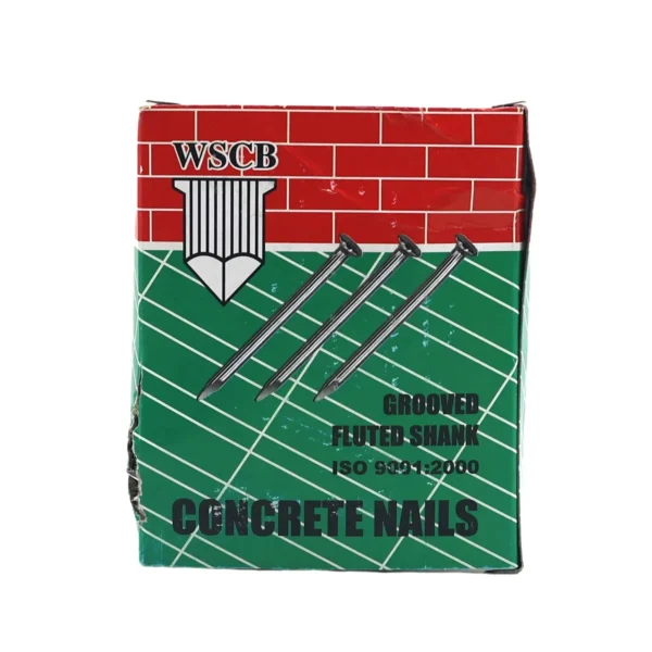 2 Inch Concrete Nails 1kg Pack, Hardened Steel Masonry Nails AY006-003
