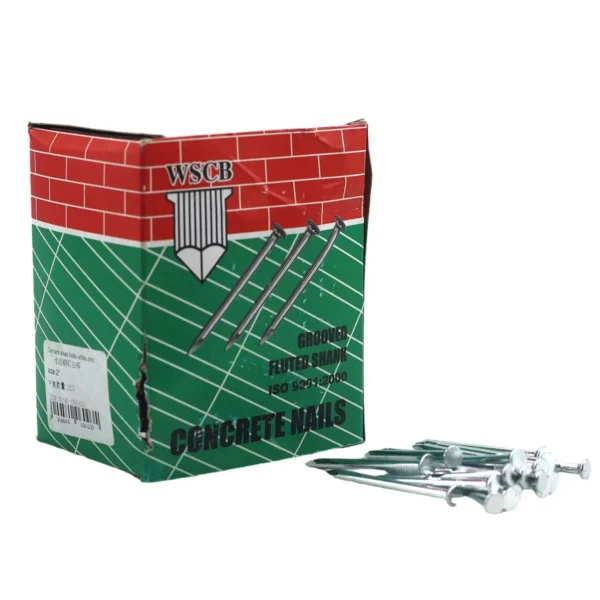 2 Inch Concrete Nails 1kg Pack, Hardened Steel Masonry Nails AY006-003