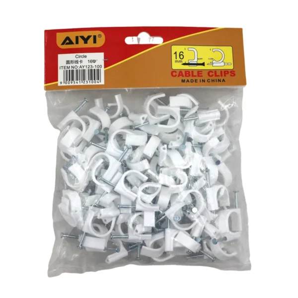 AiYi Cable Clip Round 16mm AY010-059/AY123-100
