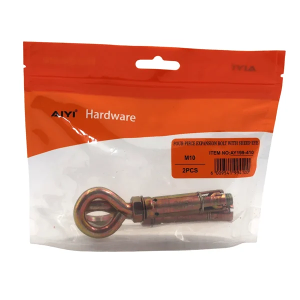 Four-Piece expansion bolt with sheep wye 2pcs M10 AY199-410