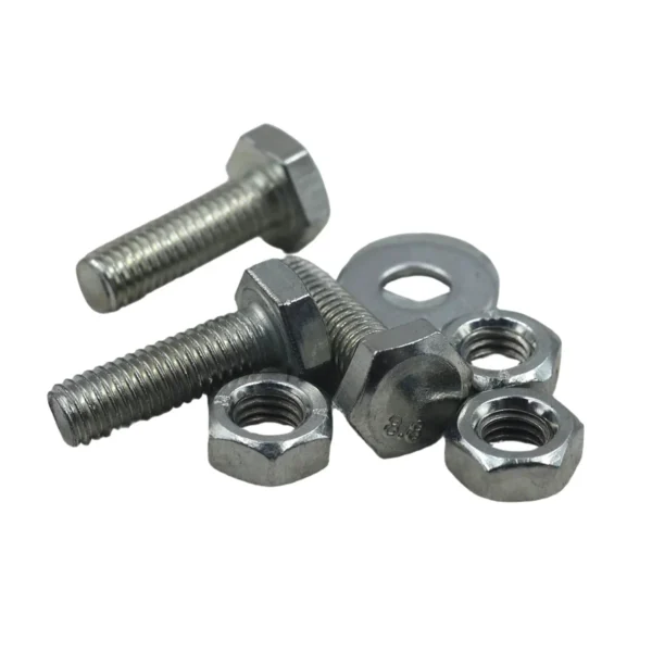 Set Scr& Nut Galv 10pcs M8*25 AY199-353