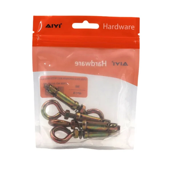 Four-Piece expansion bolt with sheep wye 4pcs M6 AY199-408