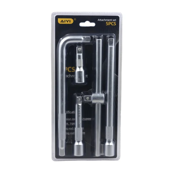 AIYI 5-Piece 1/2-Inch Socket Accessory Set CR-V AY282-729