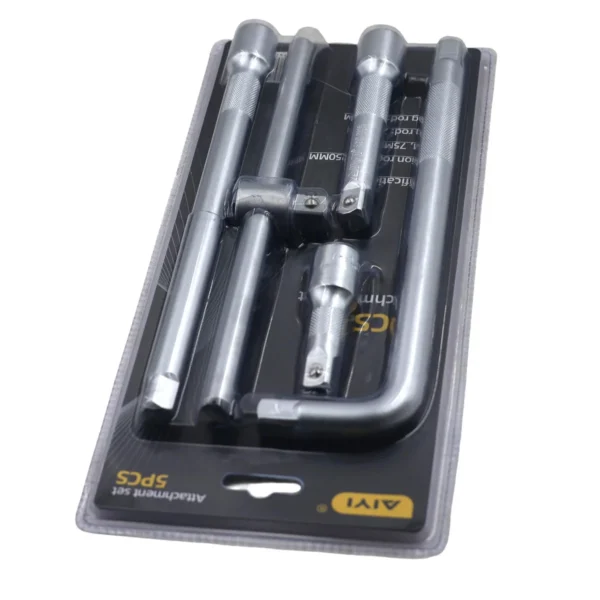 AIYI 5-Piece 1/2-Inch Socket Accessory Set CR-V AY282-729