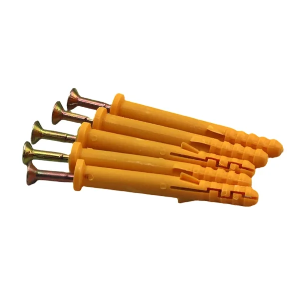 10x80mm Wall Plug & Screw Set 500g Pack, Wall Anchors AY264-009