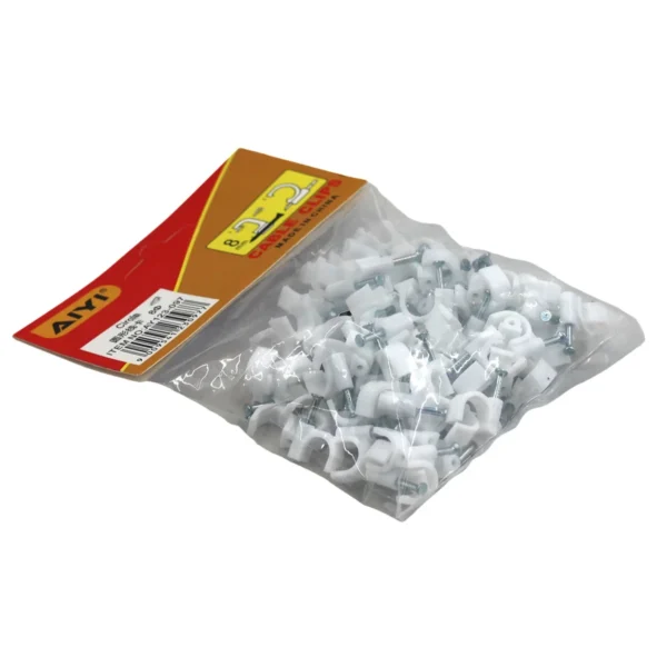 AiYi Cable Clip Round 8mm AY123-097