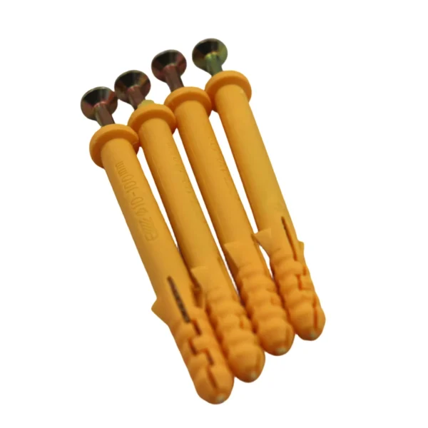 10x100mm Wall Plug & Screw Set 500g Pack, Wall Anchors AY264-010