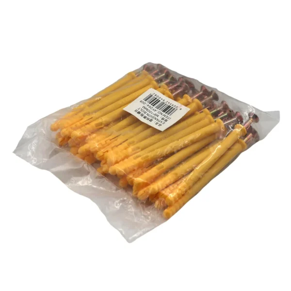 8x100mm Wall Plug & Screw Set 500g Pack, Wall Anchors AY264-008