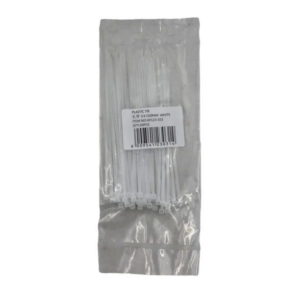 cable tie white small bag 3*150 AY123-031