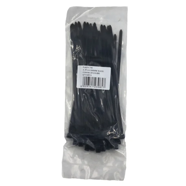 cable tie black 6*200 AY123-085