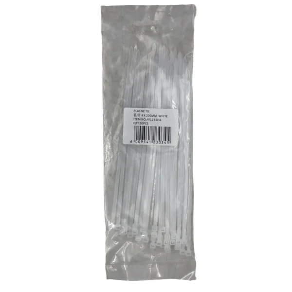 cable tie white small bag 4*200 AY123-034