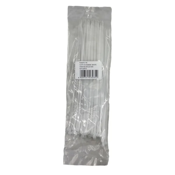 cable tie white small bag 4*250 AY123-035