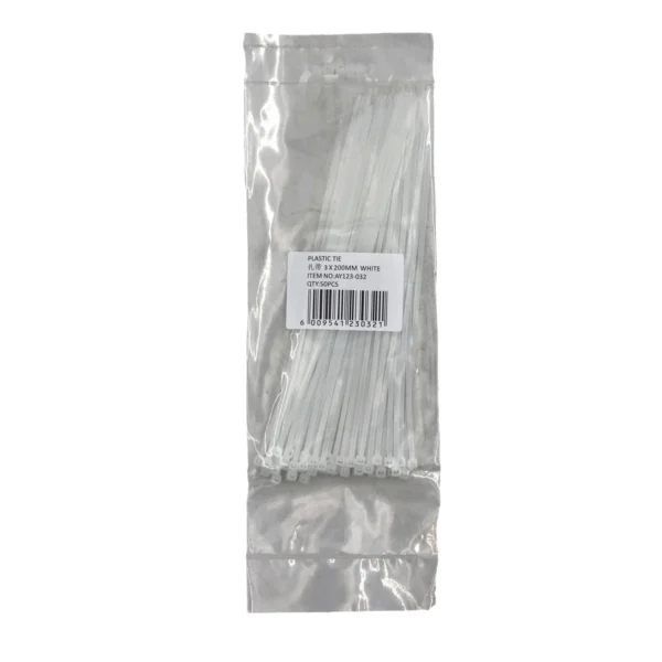 cable tie white small bag 3*200 AY123-032