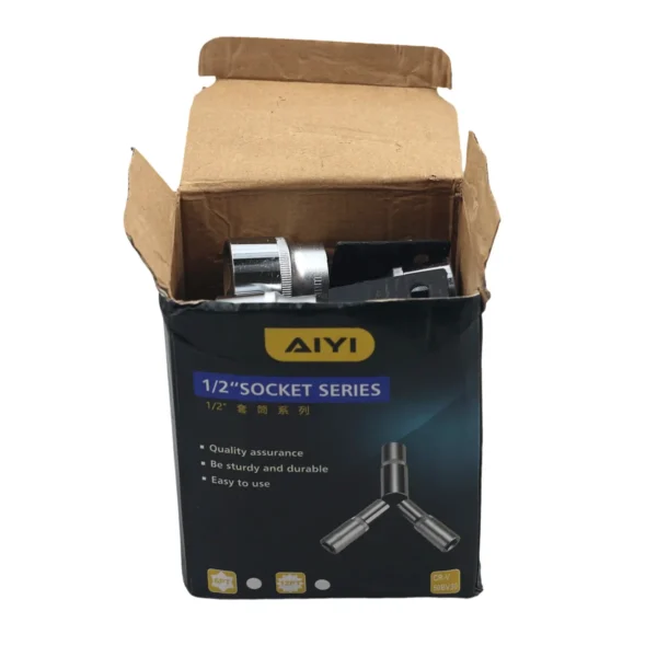 AiYi 1/2" Short hex socket 6PT 30mm AY282-125