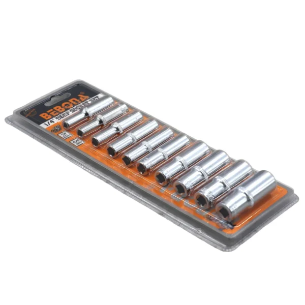 1/4" Extra long deep socket set 10pcs AY001-387