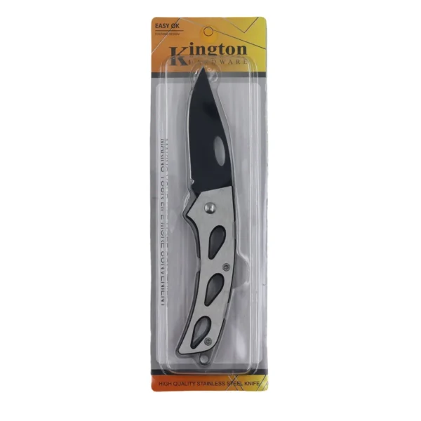 Folding Pocket Knife - 16cm Compact Stainless Steel Utility Knife AY035-003
