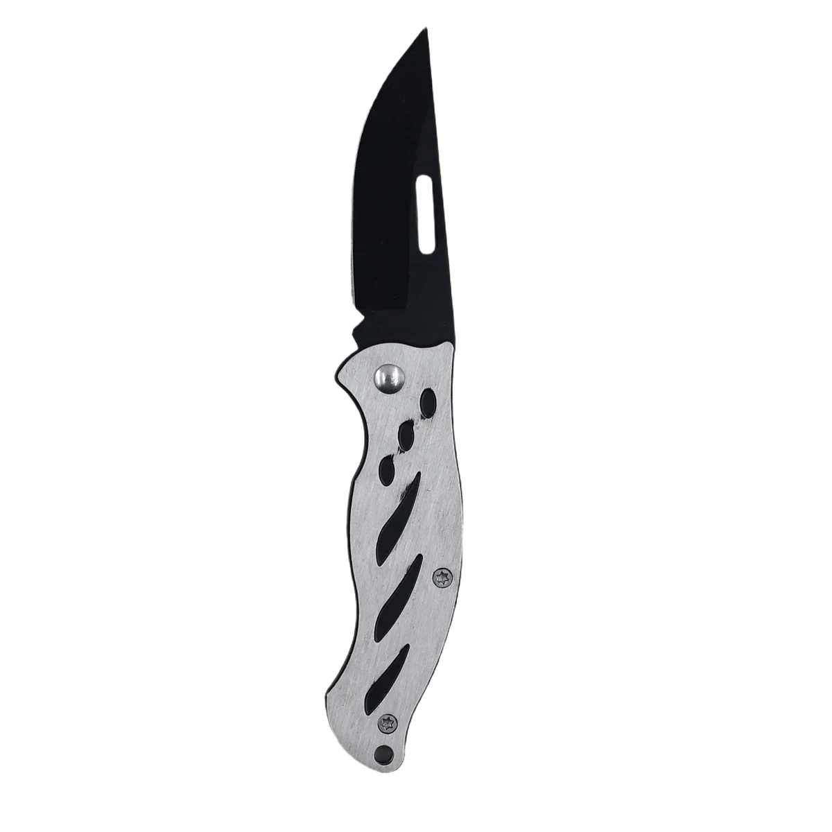 Folding Pocket Knife - 16cm Compact Stainless Steel Utility Knife AY035-001 - Image 2