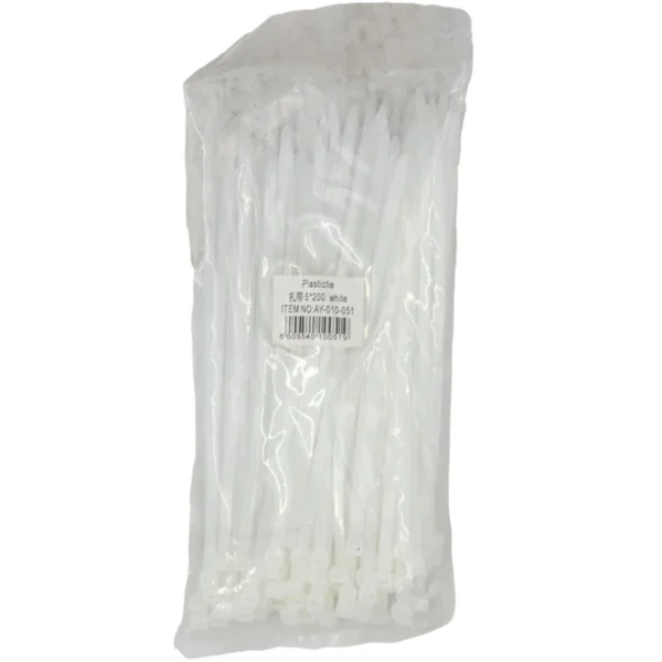 cable tie white 5*200 AY010-051