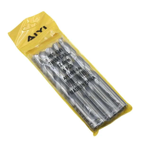 Hss drill bit 5pcs 12.0mm AY198-044