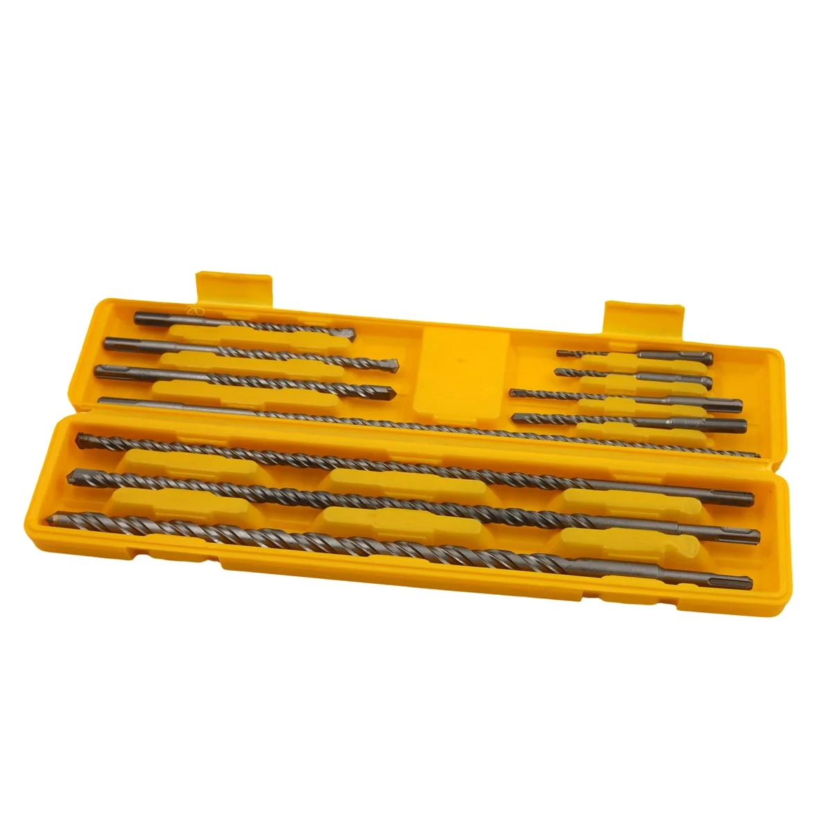 AIYI 11 Piece SDS Masonry Drill Bit Set, Tungsten Carbide Tip Concrete Drill Bits Kit AY025-006 - Image 3