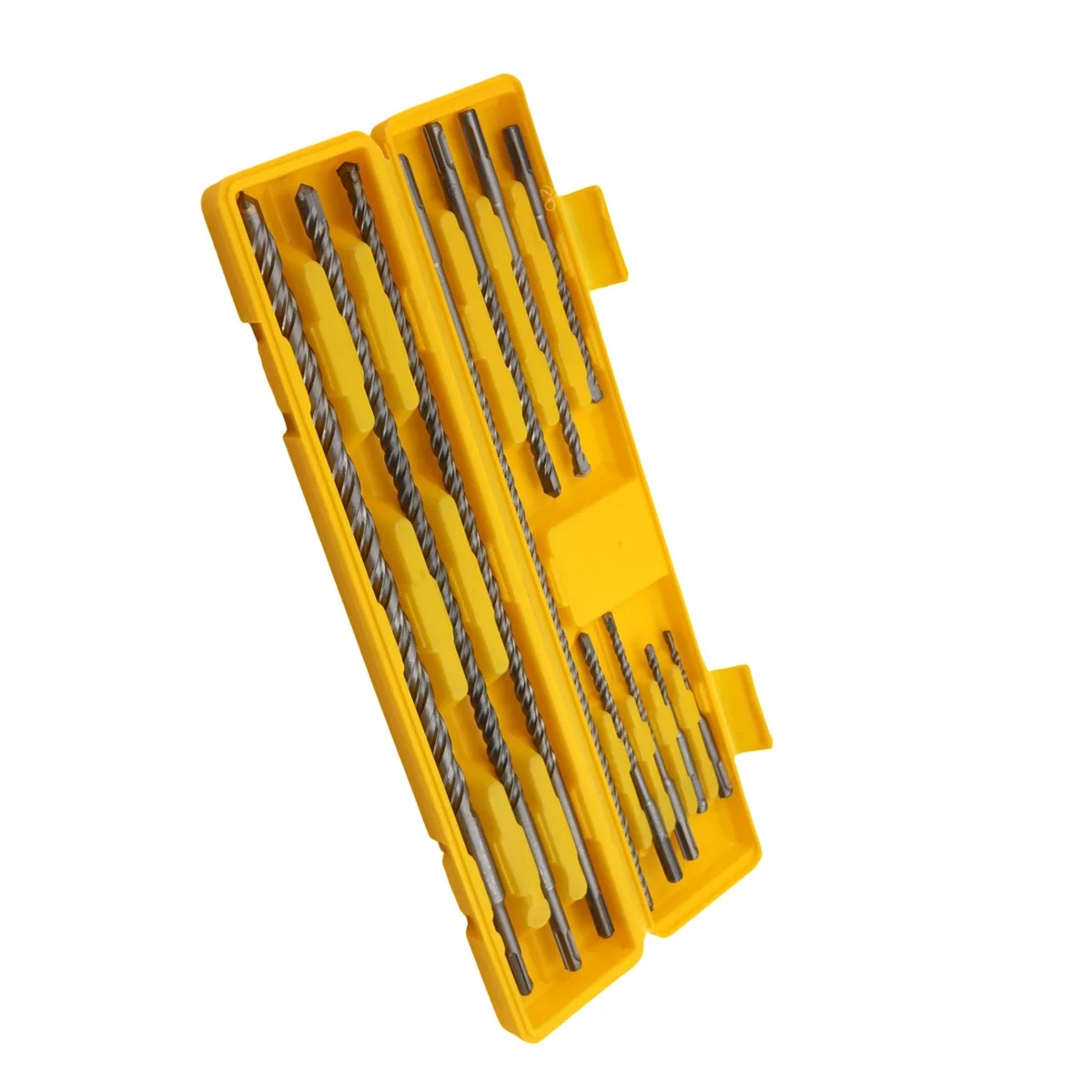 AIYI 11 Piece SDS Masonry Drill Bit Set, Tungsten Carbide Tip Concrete Drill Bits Kit AY025-006 - Image 4